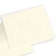 Duet Initials Folded Note Cards - Embossed Image 3 of 3